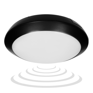 LED lighting fixture BRYZA ECO with microwave sensor, 12W, IP66