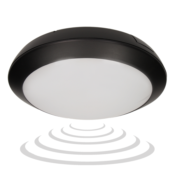 LED lighting fixture ZEFIR with microwave sensor, 25W, IP66