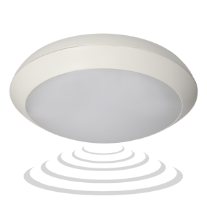 LED lighting fixture ZEFIR with microwave sensor, 25W, IP66