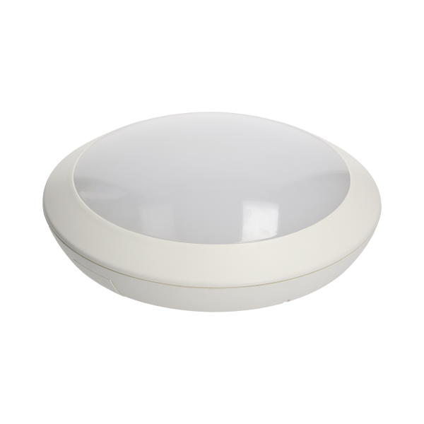 Plafon ZEFIR LED z mikrofalowym czujnikiem ruchu, biały, 25W