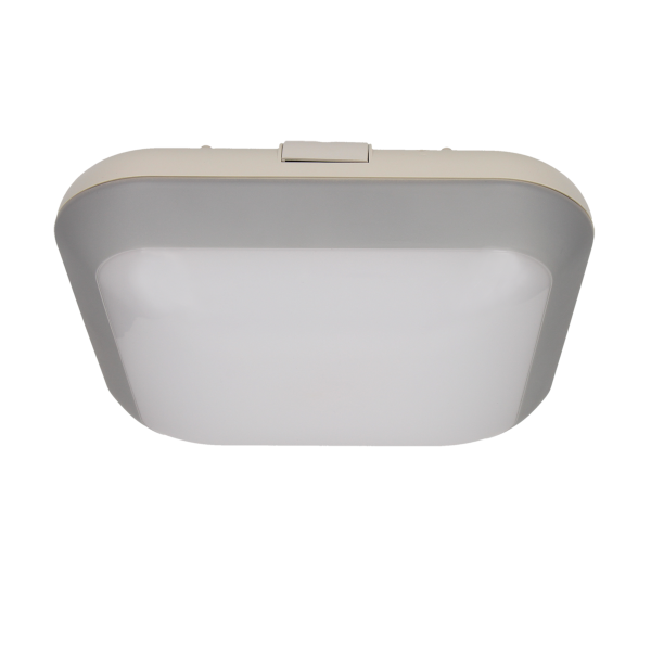 Plafon MONSUN LED 15W, srebrny