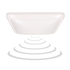 LED lighting fixture NYK with microwave sensor, 12W