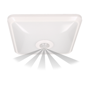 LED lighting fixture NYK LED with PIR sensor, 12W