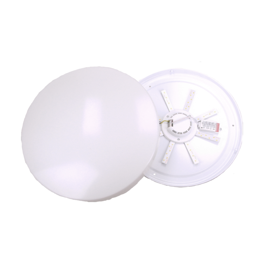 LED lighting fixture VEGA II with microwave sensor, 18W