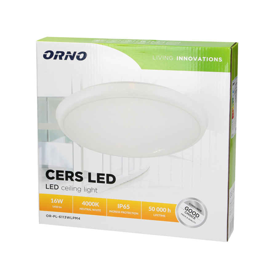 CERS LED ceiling light, 16W