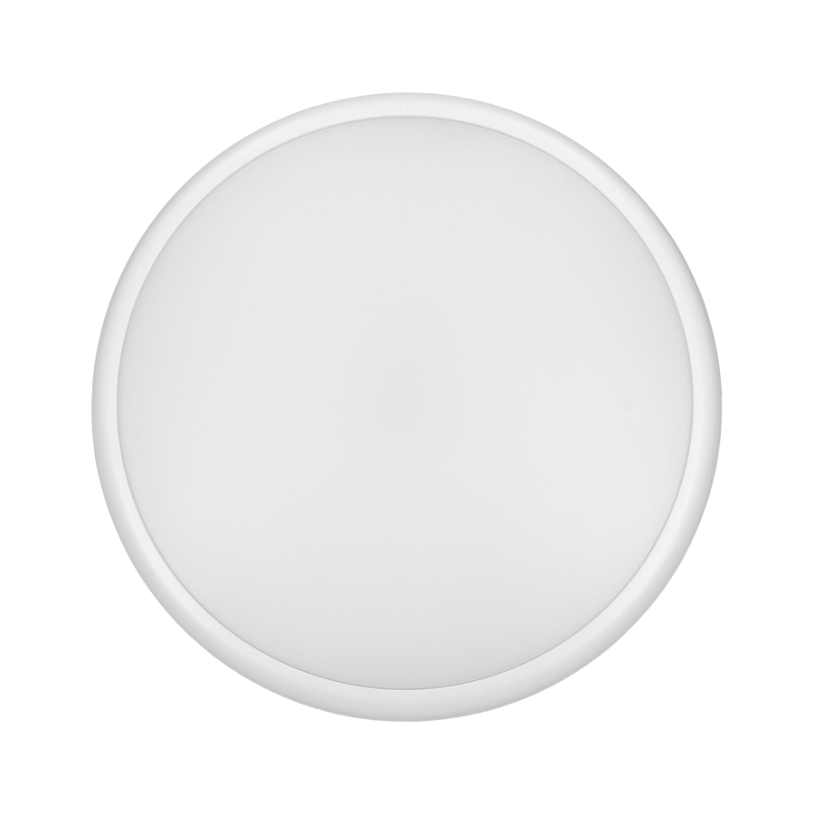 CERS LED 16W, plafon oświetleniowy, 1300lm, IP54, 4000K, poliwęglan mleczny, biały