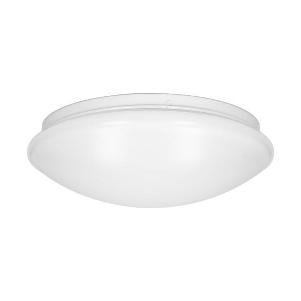 VEGA - MV LED NEW 12W plafon oświetleniowy z mikrofalowym czujnikiem ruchu, 840lm, IP44, 4000K, PMMA+stal