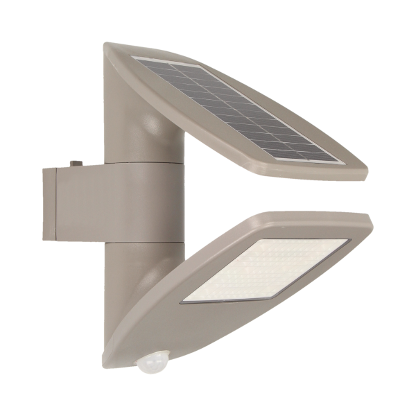 Lampa ogrodowa, solarna SAURO LED z czujnikiem ruchu