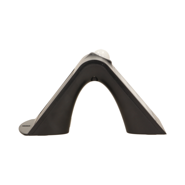 LED solar garden lamp SILOE with motion sensor, black