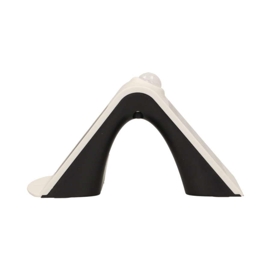 LED solar garden lamp SILOE with motion sensor, white