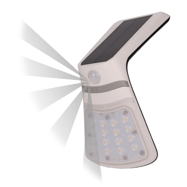 LED solar garden lamp NOCTURNE with motion sensor