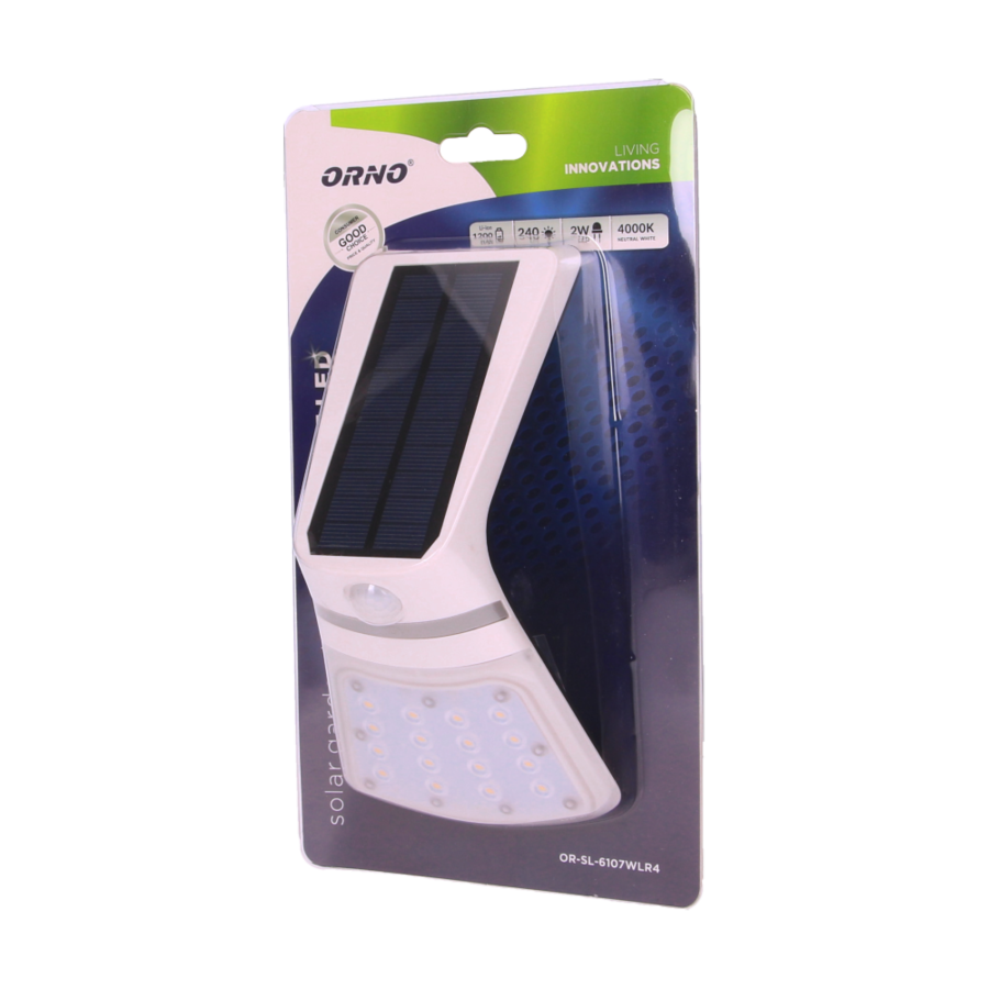 LED solar garden lamp NOCTURNE with motion sensor