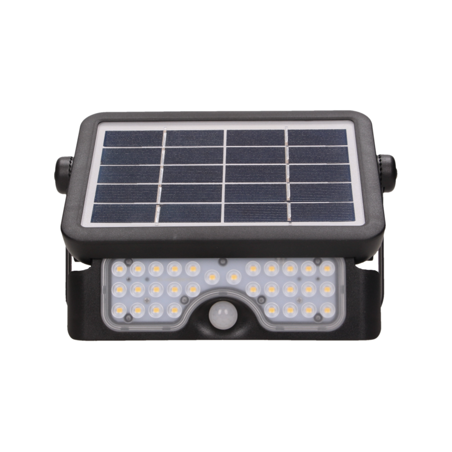 LED solar floodlight LUX with motion sensor