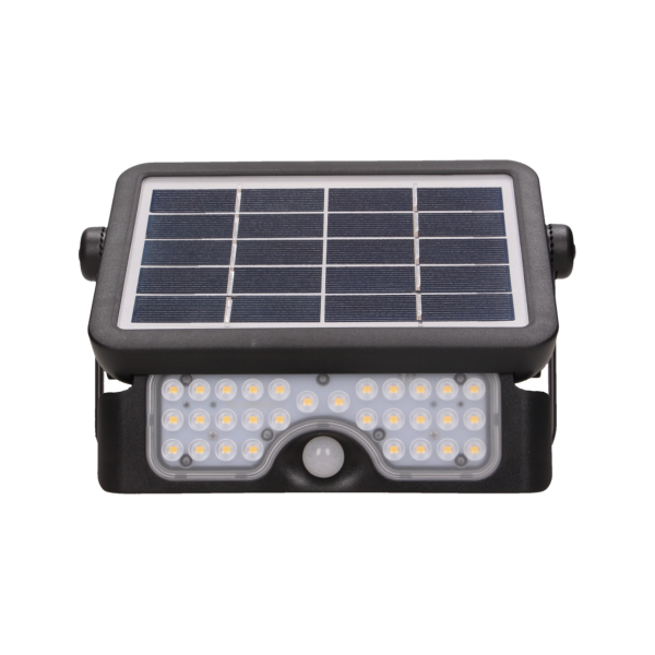 LED solar floodlight LUX with motion sensor