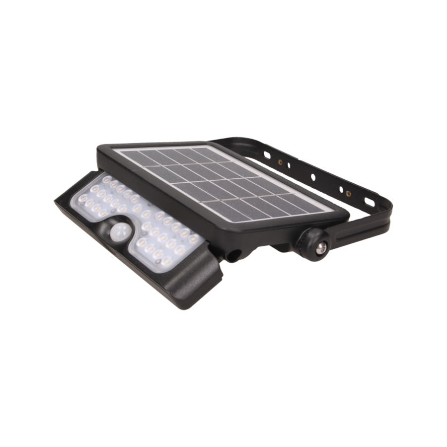 LED solar floodlight LUX with motion sensor
