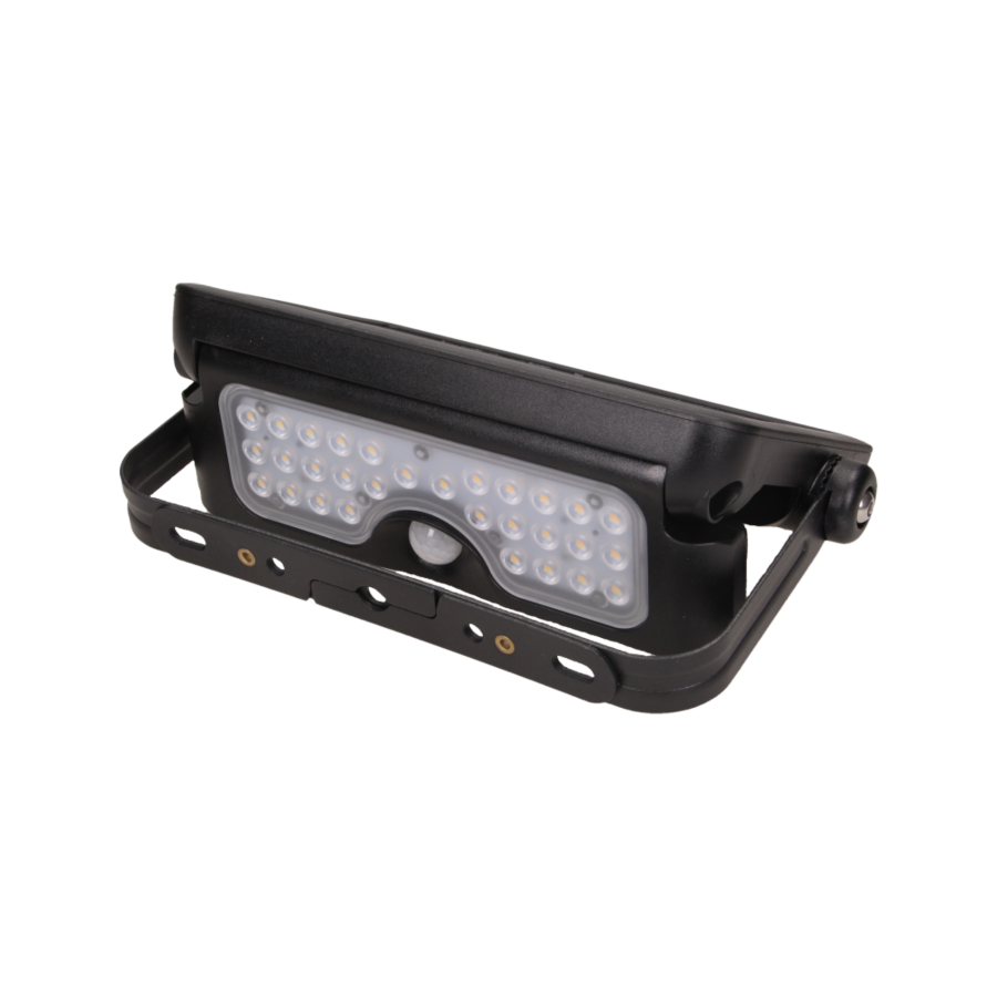 LED solar floodlight LUX with motion sensor