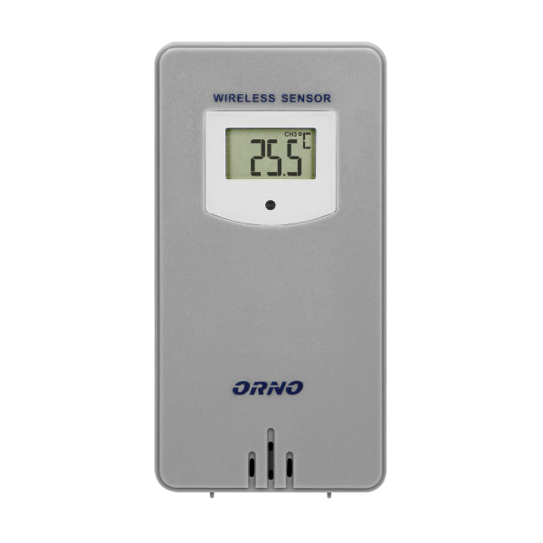 Wireless outdoor sensor for the extension of OR-SP-3100 weather station, grey