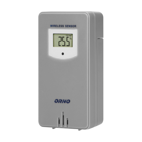 Wireless outdoor sensor for the extension of OR-SP-3100 weather station, grey