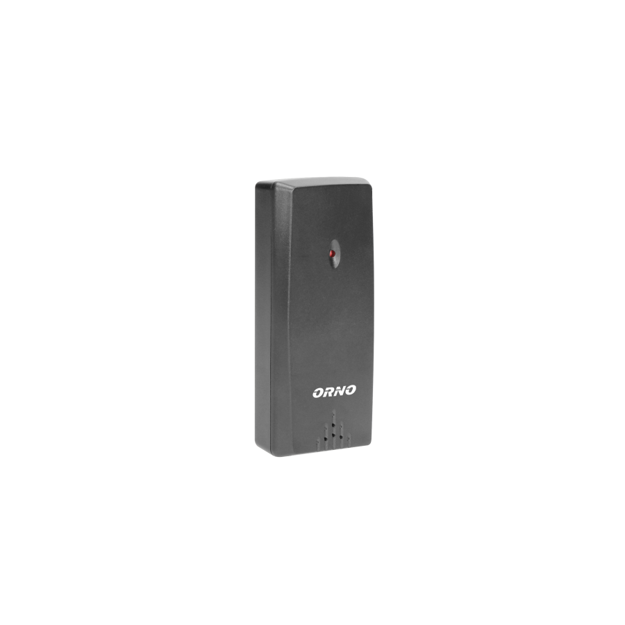 Wireless weather station with outdoor and indoor humidity and temperature indications.