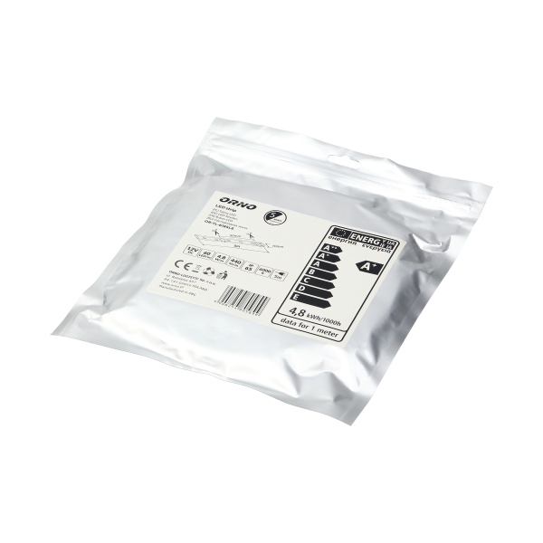 Taśma LED 12V DC, 2835smd, 60led/m, 4.8W/m, IP65, 6000K, rolka 5m