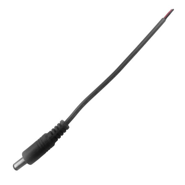 LED strip male power plug DC 5.5/2.1