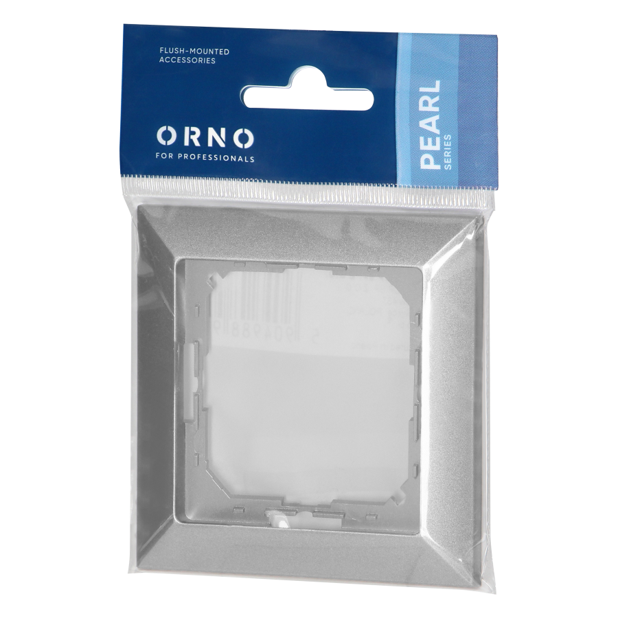 Ramka pojedyncza Pearl, Ra-1P, srebrny