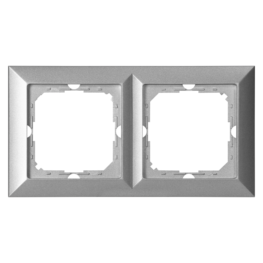 Double frame Pearl, Ra-2P, silver