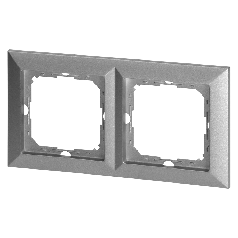 Double frame Pearl, Ra-2P, silver