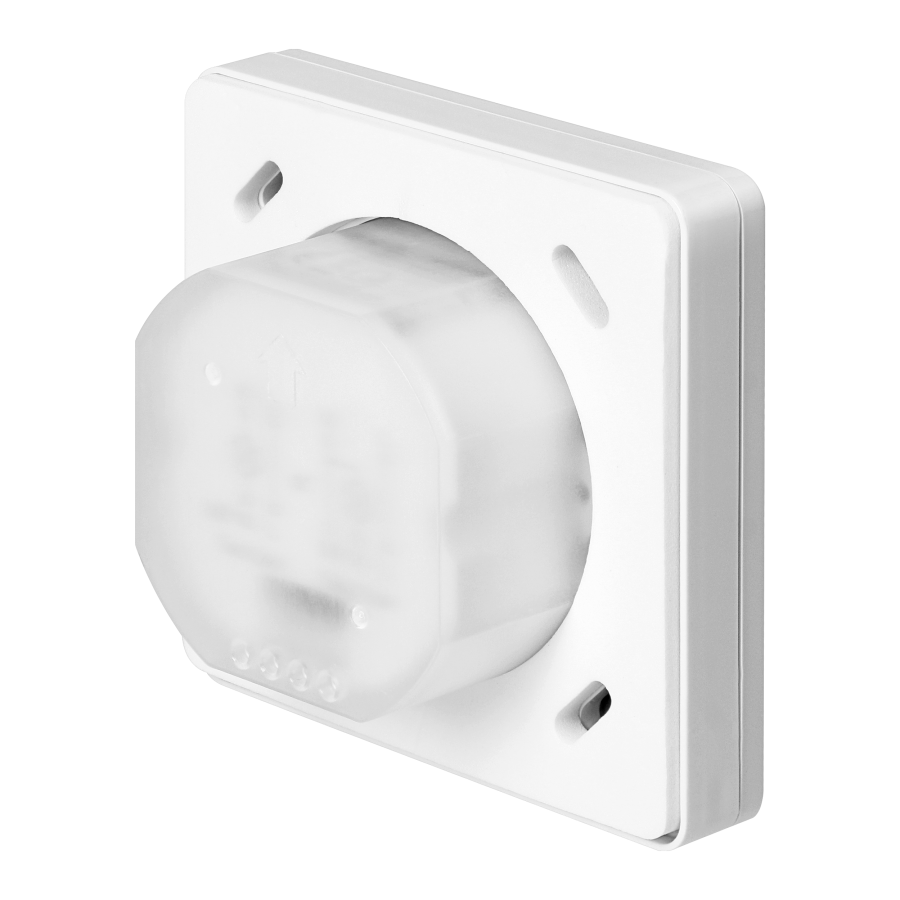 PIR motion sensor 190°, 2 or 3 wires, IP65, 250W, max range 20m, white