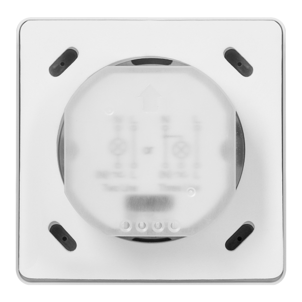 Czujnik ruchu, 2 i 3 żyłowy, 190°, IP65, 250W, zasięg ø 20m, do puszki, biały