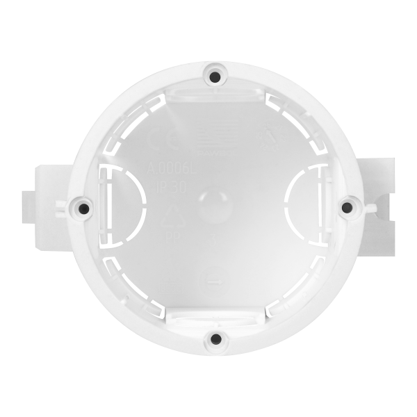 Serial, flush-mounted junction box - 60 mm deep, white