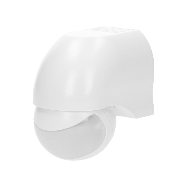 Adjustable PIR motion sensor 180°, IP44