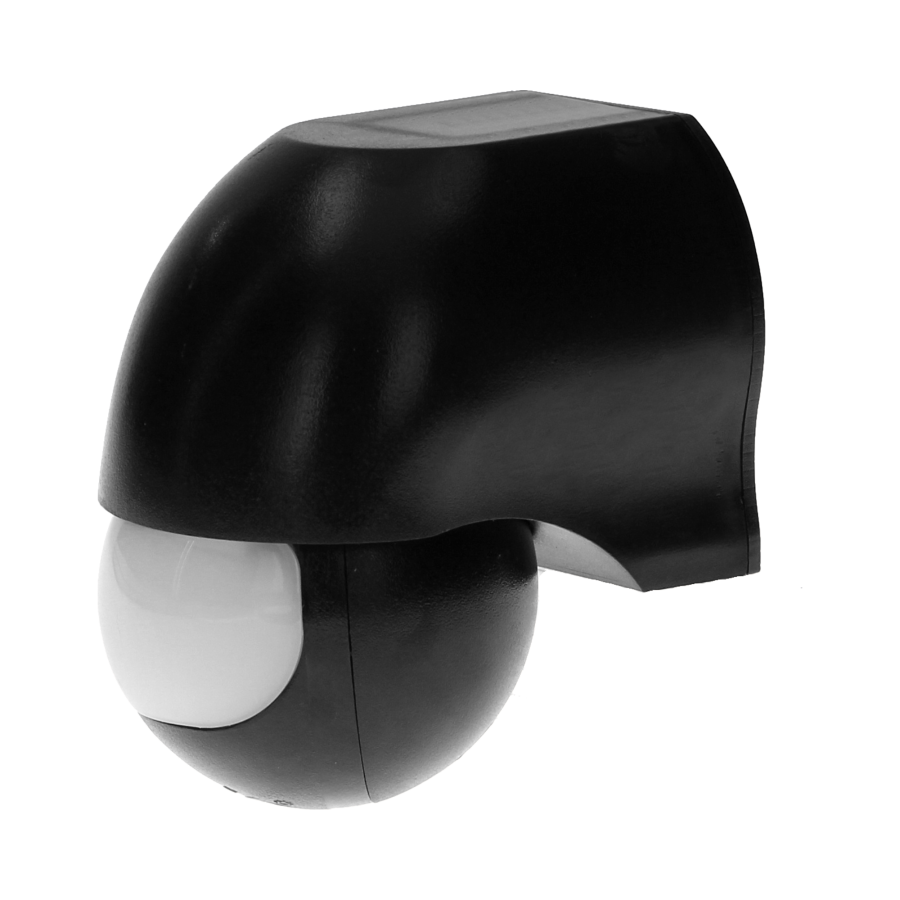 Adjustable PIR motion sensor 180°, IP44