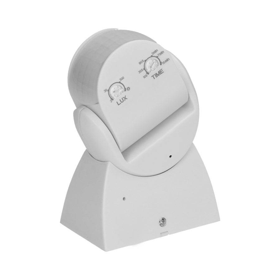 Adjustable PIR motion sensor 180°, IP65