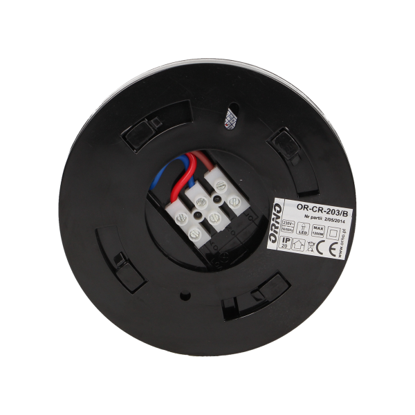 Czujnik ruchu 360st. IP20, 1200W, czarny