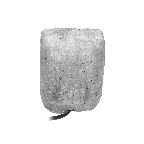 Gniazdo ogrodowe KAMIEŃ, 4x2P+Z, kabel gumowy H07RN-F 3x1,5mm², 3m, 2 tryby pracy: automatyczny (max.1100W)/ręczny (max.3680W)