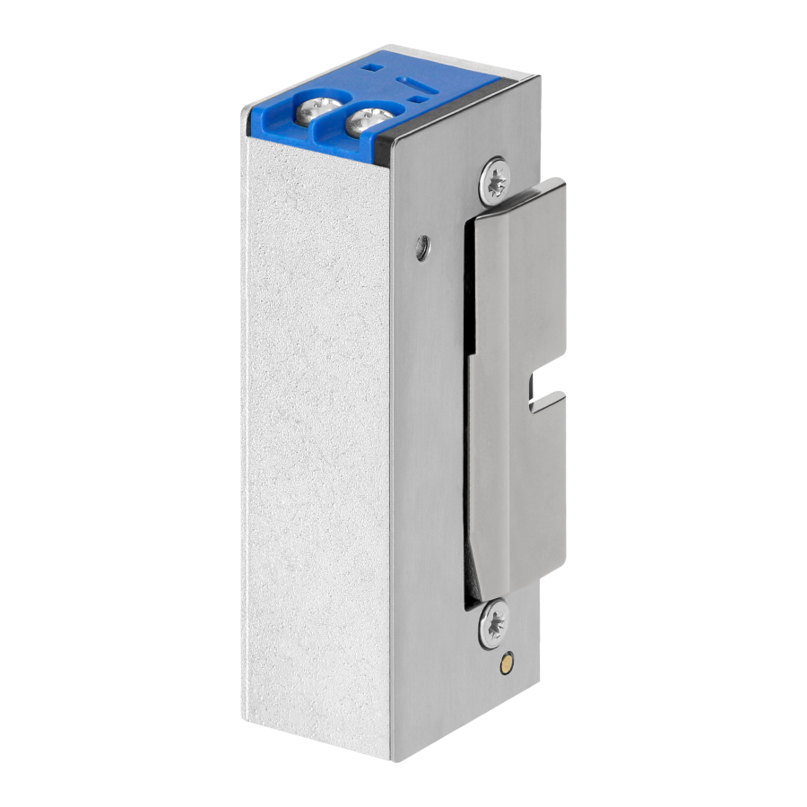 Electric strike with memory and lock, low current coil, 280mA for 12VDC