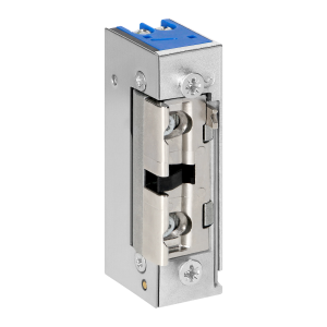 Symmetric electric strike with memory and lock, latch adjustment, low current coil, 280mA for 12VDC