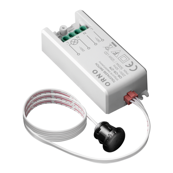 Włącznik bezdotykowy dwubiegunowy, IP20, 500W