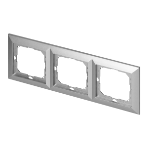 Triple frame Pearl, Ra-3P, silver