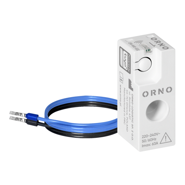 Single Phase current transformer with measurement control,max. 250V/63A, Tuya Smart Wi-Fi