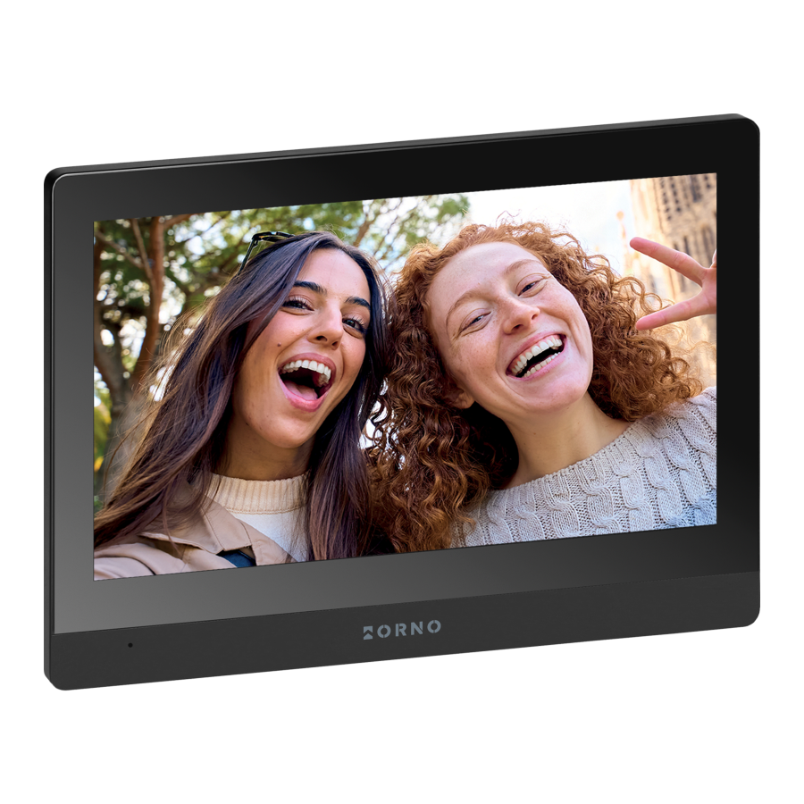 GADI, single-family video doorphone set, 2-wires, 10", Wi-Fi, touch screen, Full HD, RFID reader, code lock