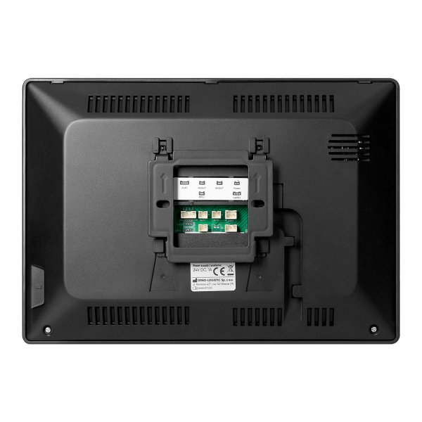 GADI, zestaw wideodomofonowy jednorodzinny, 2-żyłowy, 10", Wi-Fi, ekran dotykowy, Full HD, RFID, szyfrator