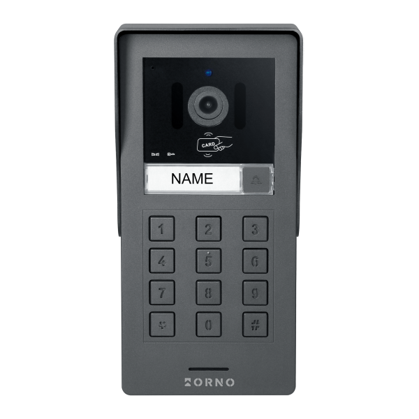 GADI, single-family video doorphone set, 2-wires, 10", Wi-Fi, touch screen, Full HD, RFID reader, code lock