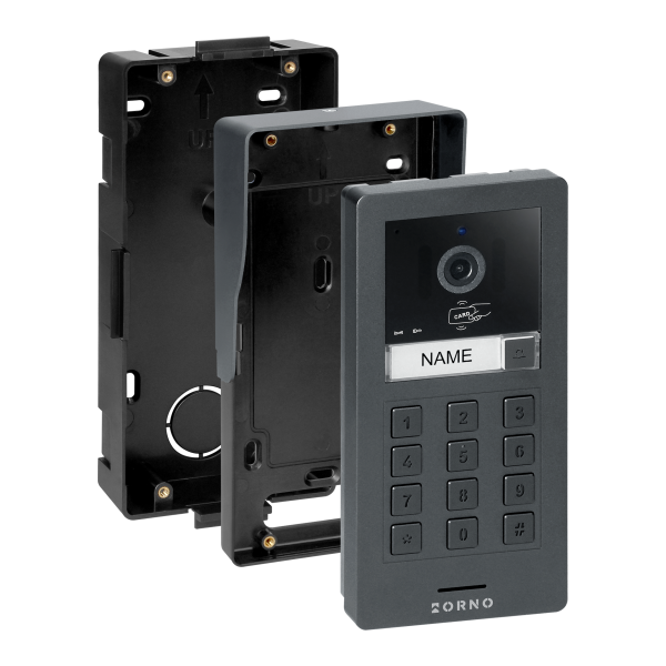 GADI, single-family video doorphone set, 2-wires, 10", Wi-Fi, touch screen, Full HD, RFID reader, code lock