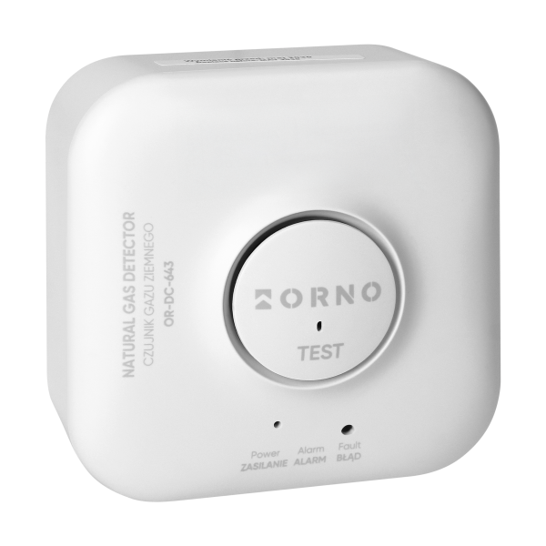 Natural gas detector, 230V AC, sensor lifetime 5 years, Tuya Smart Wi-Fi