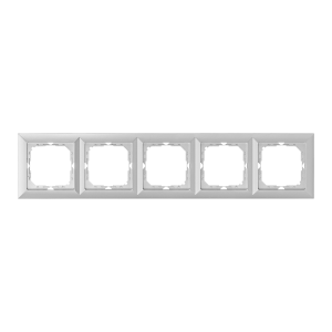 Five-fold frame Pearl, RA-5P, silver