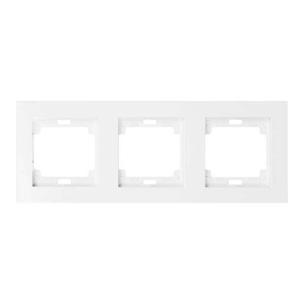 Triple frame vertical Onyx, RA-3OP, white Triple frame vertical Onyx, RA-3OP, white