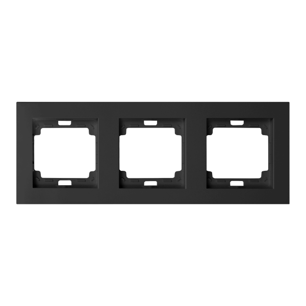 Triple frame vertical Onyx, RA-3OP, black Triple frame vertical Onyx, RA-3OP, black