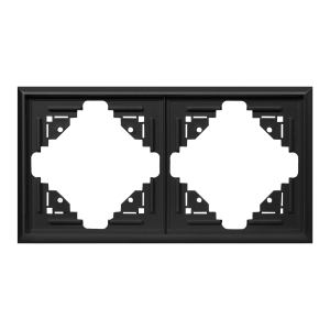 Double frame Luna, Ra-2L, black
